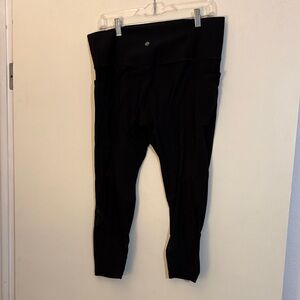 Athleta Black High-Waisted Leggings